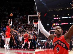 RJ Barrett acerta uma tacada ridícula para a vitória do jogo e manda o Raptors para o jogo 7 RJ Barrett acerta uma tacada ridícula para a vitória do jogo e manda o Raptors para o jogo 7