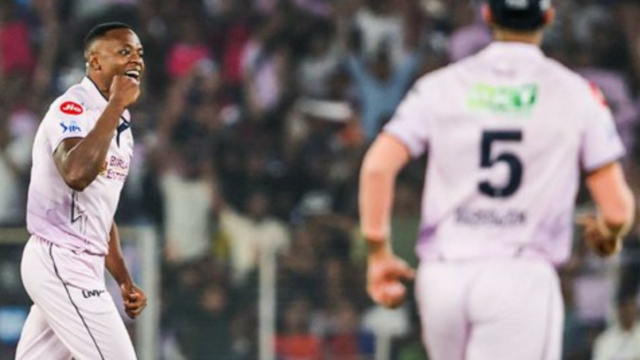Rabada acerta três postigos rápidos; SRH postou 56 corridas em 10 saldos contra GT
