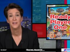 Rachel Maddow aplaude os criadores do jogo de arcade anti-Trump sobre a guerra no Irã: ‘Long May They Wave’ | Vídeo Rachel Maddow aplaude os criadores do jogo de arcade anti-Trump sobre a guerra no Irã: 'Long May They Wave' | Vídeo