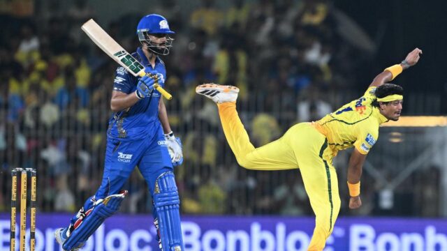 Ramakrishna Ghosh, do CSK, estará fora do IPL 2026 devido a lesão
