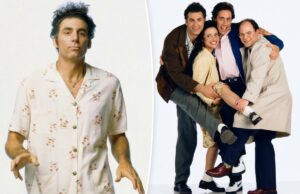 Raramente visto o ex-aluno de ‘Seinfeld’, Michael Richards, visto na primeira apresentação pública em dois anos Raramente visto o ex-aluno de 'Seinfeld', Michael Richards, visto na primeira apresentação pública em dois anos