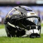 Baltimore Ravens helmet