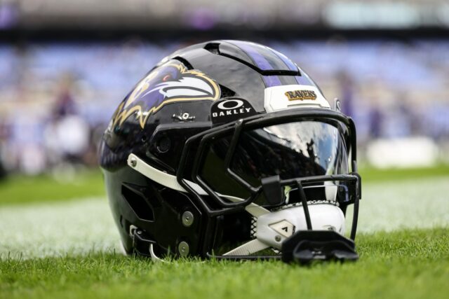 Baltimore Ravens helmet