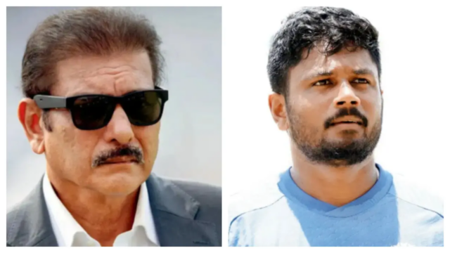 Ravi Shastri apoia Sanju Samson para a capitania do T20I Ravi Shastri apoia Sanju Samson para a capitania do T20I
