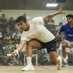 Ravi avança para mais uma semifinal após conquistar vitória em duplas no campeonato nacional de squash