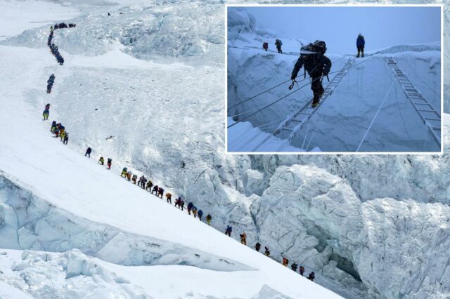Recorde de 274 alpinistas escalando o Monte Everest em um Recorde de 274 alpinistas escalando o Monte Everest em um único dia, à medida que aumentam os temores de superlotação