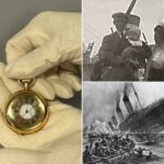 Relógio de ouro usado para ‘comprar um lugar em um barco salva-vidas do Titanic’ será vendido por US$ 68 mil em leilão