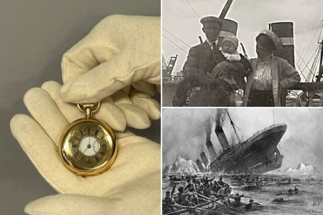 Relógio de ouro usado para ‘comprar um lugar em um barco salva-vidas do Titanic’ será vendido por US$ 68 mil em leilão
