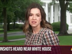Repórter sem noção da NBC arrastado pela reação sem brilho diante das câmeras aos tiros disparados na Casa Branca Repórter sem noção da NBC arrastado pela reação sem brilho diante das câmeras aos tiros disparados na Casa Branca
