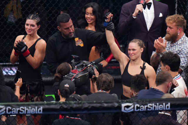 O primeiro evento de MMA ao vivo transmitido pela Netflix – apresentando uma dupla reviravolta entre Ronda Rousey e Gina Carano – atraiu o maior número de telespectadores norte-americanos na história do esporte.
