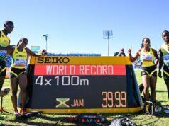 Revezamentos Mundiais de Atletismo 2026: Jamaica quebra o recorde mundial misto de 4x100m novamente com Thompson-Herah e Tebogo brilhando Revezamentos Mundiais de Atletismo 2026: Jamaica quebra o recorde mundial misto de 4x100m novamente com Thompson-Herah e Tebogo brilhando