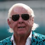 Wrestling legend Ric Flair at Houston Texans vs Jacksonvolle Jaguars game
