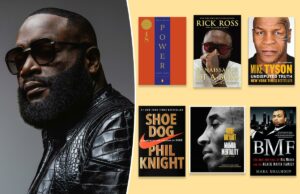 Rick Ross adora encontrar ‘sabedoria’ em seus livros de não ficção favoritos A capa do livro para