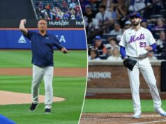 Ron Darling destrói a equipe técnica do Mets após o erro mental de David Peterson: ‘Acontece em todos os jogos’ O arremessador do New York Mets, David Peterson, reage depois que o defensor esquerdo do Cincinnati Reds, JJ Bleday, marca quando a bola passa pelo apanhador do New York Mets, Luis Torrens, na sexta entrada.
