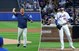 Ron Darling destrói a equipe técnica do Mets após o erro mental de David Peterson: ‘Acontece em todos os jogos’ O arremessador do New York Mets, David Peterson, reage depois que o defensor esquerdo do Cincinnati Reds, JJ Bleday, marca quando a bola passa pelo apanhador do New York Mets, Luis Torrens, na sexta entrada.