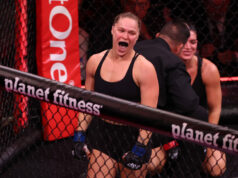 Ronda Rousey para Gina Carano com apenas 17 segundos de luta de retorno Luta de retorno de Ronda Rousey x Gina Carano