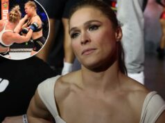 Ronda Rousey revela problema neurológico assustador que encerrou carreira no UFC: ‘Não conseguia ver nem pensar’ Ronda Rousey em coletiva de imprensa para Promoções Mais Valiosas.