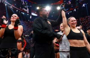 Ronda Rousey revela seus próximos passos após a vitória de retorno de 17 segundos na Netflix Ronda Rousey dá as boas-vindas ao segundo filho com o marido Travis Browne