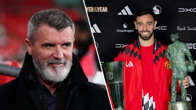 Roy Keane tenta outra crítica a Bruno Fernandes depois que o capitão do Man Utd expressa raiva
