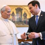Rubio conserta cercas em Roma após insultos ao Papa de Trump