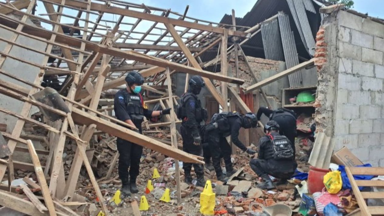 Rumah di Malang Meledak, Polisi Duga Gegara Ini