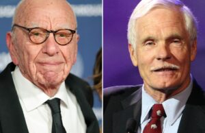 Rupert Murdoch elogia o fundador da CNN, Ted Turner: ‘Um grande americano e amigo’ Rupert Murdoch elogia o fundador da CNN, Ted Turner: 'Um grande americano e amigo'