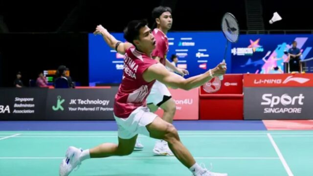 Sabar/Reza Bangkit! Wakil Tuan Rumah Dibuat Tak Berkutik no Singapore Open 2026
