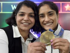 Sakhi Malik pede ao primeiro-ministro e ao ministro dos Esportes que permitam que Vinesh Phogat realize testes nos Jogos Asiáticos Sakhi Malik pede ao primeiro-ministro e ao ministro dos Esportes que permitam que Vinesh Phogat realize testes nos Jogos Asiáticos