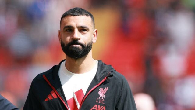 Salah está pronto para uma participação especial contra o Aston Salah está pronto para uma participação especial contra o Aston Villa, diz Slot, técnico do Liverpool