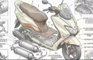 Scooter Toyota Patenkan Hidrogênio Berbasis Suzuki Burgman Scooter Toyota Patenkan Hidrogênio Berbasis Suzuki Burgman