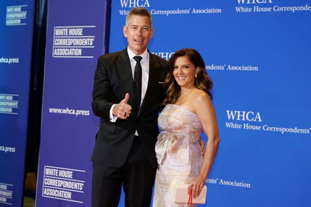 Transportation Secretary Sean Duffy and Rachel Campos-Duffy attend the White House Correspondents' Dinner on April 25, 2026.