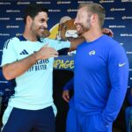 Sean McVay e Mikel Arteta: como o técnico do Rams e o chefe do Arsenal se tornaram amigos