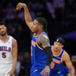 Semifinais dos playoffs da NBA: Knicks ultrapassam 76ers; Timberwolves humildes Spurs