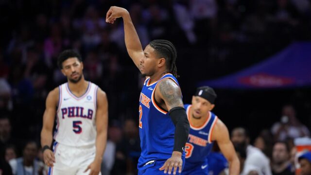 Semifinais dos playoffs da NBA: Knicks ultrapassam 76ers; Timberwolves humildes Spurs
