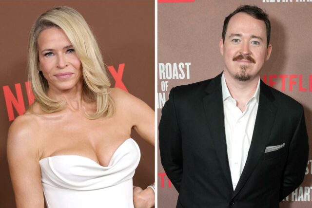 Shane Gillis expõe Chelsea Handler por jantar secretamente com Jeffrey Shane Gillis expõe Chelsea Handler por jantar secretamente com Jeffrey Epstein no 'Roast Of Kevin Hart' da Netflix: “Você pode procurar, o príncipe Andrew e Woody Allen estavam lá”
