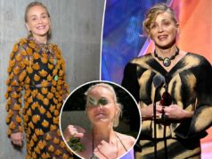 Sharon Stone chama a atenção com foto de biquíni ‘perfeita’ sem filtro aos 68 anos Sharon Stone chama a atenção com foto de biquíni ‘perfeita’ sem filtro aos 68 anos