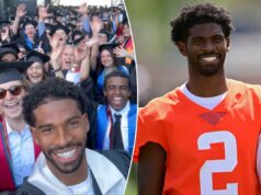 Shedeur Sanders se forma no Colorado um ano depois de partir para a NFL Shedeur Sanders na formatura no Colorado