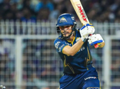 Shubman Gill lidera na frente; GT atinge 101 corridas em 10 saldos contra KKR Shubman Gill lidera na frente; GT atinge 101 corridas em 10 saldos contra KKR
