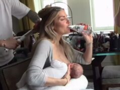 Sienna Miller, 44, compartilha imagens espontâneas amamentando seu recém-nascido nos bastidores do Jimmy Fallon enquanto retorna ao trabalho apenas três semanas depois de dar as boas-vindas ao seu segundo filho com o namorado Oli Green, 29 Sienna Miller acessou o Instagram com imagens espontâneas de sua amamentação de seu bebê recém-nascido nos bastidores do The Tonight Show With Jimmy Fallon na sexta-feira