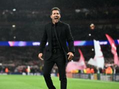 Simeone, técnico do Atlético de Madrid, orgulhoso e ‘pacífico’ depois que as esperanças na Liga dos Campeões foram frustradas mais uma vez Simeone, técnico do Atlético de Madrid, orgulhoso e 'pacífico' depois que as esperanças na Liga dos Campeões foram frustradas mais uma vez