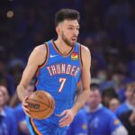 Oklahoma City Thunder star Chet Holmgren plays against San Antonio Spurs in Western Conference Finals