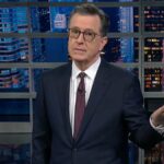 David Letterman e Stephen Colbert