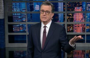 Stephen Colbert ataca CBS News após problema de visto na China: ‘No máximo um país de distância’ | Vídeo David Letterman e Stephen Colbert