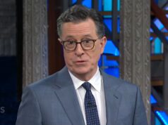 Stephen Colbert brinca que tem ‘Déjà Hormuz’ depois de ouvir as exigências de cessar-fogo de Trump no Irã | Vídeo Stephen Colbert brinca que tem 'Déjà Hormuz' depois de ouvir as exigências de cessar-fogo de Trump no Irã | Vídeo