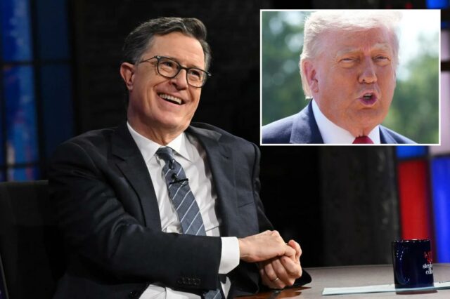 Stephen Colbert encarna a autodestruição partidária de Hollywood Stephen Colbert encarna a autodestruição partidária de Hollywood