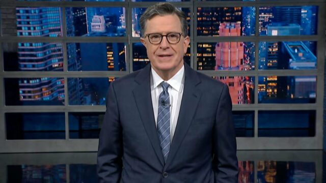 Barack Obama, Stephen Colbert