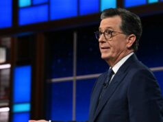 Stephen Colbert falou diretamente ao público em seu episódio final de ‘Late Show’. O que ele disse Stephen Colbert falou diretamente ao público em seu episódio final de 'Late Show'. O que ele disse