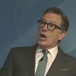 Stephen Colbert sente alívio com o final tardio do programa