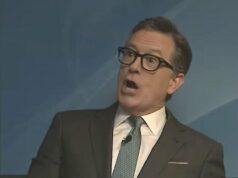 Stephen Colbert faz um retorno surpresa à TV 1 dia após o último programa da CBS Stephen Colbert sente alívio com o final tardio do programa