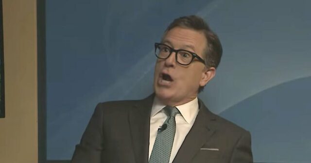 Stephen Colbert sente alívio com o final tardio do programa